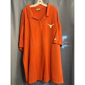 VNTG Russell Athletic Big & Tall UT Longhorn Polo 3XLT
